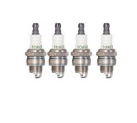 UYTGFO Fit for Candle BPMR6A Denso W20MPR-U10 Champion 848 2/4/6/8PCS Torch L6RTC Spark Plug Standard Small Engine Replacemnet(4 Pieces with Box)