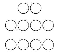 UYTGFO Fit for Chainsaw Trimmer Brush Cutter Machine Petrol Mower Part Garden Tool Parts 10pcs 35mm X 1.2mm Piston Ring Kit