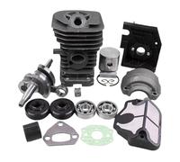 UYTGFO Fit for Engine Rebuilding for Chainsaw 136 137 141 142 Cylinder Crankshaft Engine Base Piston Kit Complete Solution