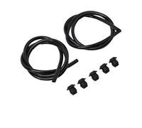 UYTGFO Fit for Grommet Kit Fuel Line Tank None Black FS76 FS85 Grommet Line Hose Pipe Rubber 1pcs None Brand