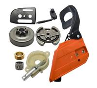UYTGFO Fit for H-u-s-q-v-a-r-n-a 136 137 141 142 Chainsaw Handle Guard Worm Gear Bar Plate Chain Brake Sprocket Cover Clutch Drum Oil Pump Kit