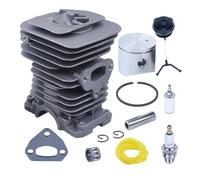 UYTGFO Fit for H-u-s-q-v-a-r-n-a 136 137 141 142 Chainsaw Repalce 530069941 Fuel Cap Filter Line Needle Bearing 38mm Cylinder Piston Kit