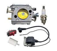 UYTGFO Fit for H-U-S-Q-V-A-R-N-A 268 272 XP 272XP Chainsaw Engine Parts Carburetor Ignition Coil Switch Spark Plug Fuel Filter Kit