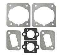 UYTGFO Fit for H-u-s-q-v-a-r-n-a 340 345 350 346XP Garden Tool Chainsaw Replacement Spare Part 2set Cylinder Muffler Carburetor Gasket Set