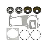 UYTGFO Fit for H-u-s-q-v-a-r-n-a 346XP 350 351 353 Chainsaw Cylinder/Crankcase/Muffler Gaskets Crankshaft Ball Bearing 45mm Rings Gasket Set