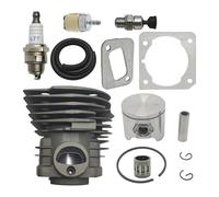 UYTGFO Fit for H-u-s-q-v-a-r-n-a 350 346 351 353 Chainsaw Replace 503869971 W Decompression Valve Fuel Filter Gasket 44mm Cylinder Piston Ring Kit