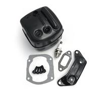 UYTGFO Fit for H-u-s-q-v-a-r-n-a 362 365 371 372 372XP 365XP Chainsaw Replace Parts Durable Muffler Exhaust Silencer Bracket Screw Gasket Kit