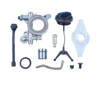 UYTGFO Fit For H-u-s-q-v-a-r-n-a 372XP 365 372 371 362 Chainsaw Cap Worm Gear Sleeve Line Rubber Seal Spare Part Oil Pump Oiler Complete Repair Kit