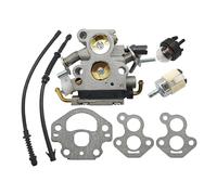 UYTGFO Fit for H-u-s-q-v-a-r-n-a 435 440 435E 440E for Jonsared CS410 CS2240 Chainsaw Carburetor Gasket Fuel Hose Filter Kit