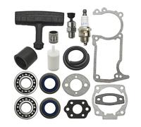 UYTGFO Fit for H-u-s-q-v-a-r-n-a 51 55 254 257 Chainsaw Fuel Line Filter Handle Grip Crankshaft Bearing Oil Seal Decompression Valve Gaskets Set