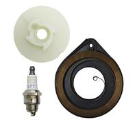 UYTGFO Fit for H-u-s-q-v-a-r-n-a 51 55 Chainsaw with Spark Plug Replace 505303735 501763101 Starter Pulley Recoil Spring Kit