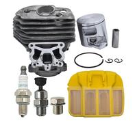 UYTGFO Fit for H-u-s-q-v-a-r-n-a 545 550XP Chainsaw for JONSERED CC2252 W Decompression Valve Ring Spark Plug Cylinder Piston Air Filter
