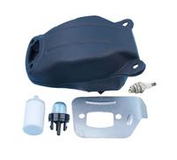 UYTGFO Fit for H-u-s-q-v-a-r-n-a 545 550XP Chainsaw Primer Bulb Fuel Filter Replacement Parts 523052602 Muffler Silencer Deflector Plate Kit