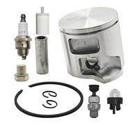UYTGFO Fit for H-u-s-q-v-a-r-n-a 555 556 560 562 562XP 560XP 560XPG Fuel Filter Decompression Valve Primer Bulb Spark Plug 46mm Piston Ring Kit