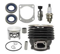 UYTGFO Fit for H-u-s-q-v-a-r-n-a 61 268 272 272XP Chainsaw 503758172 503446501 W Needle Bearing Oil Seal Big Bore 52mm Cylinder Piston Gasket Kit