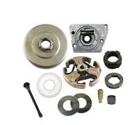 UYTGFO Fit for H-U-S-Q-V-A-R-N-A 61 66 266 268 272 272XP Chainsaw Parts 3/8" Clutch Drum Oil Pump Rim Sprocket Worm Gear Kit