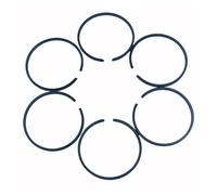 UYTGFO Fit for Hitachi Koki CG22EAB/EAD/EAS 21CC Pole Trimmer Saw Cylinder Segment Handle Brushcutter CG22 Piston Ring 31mm(6 PCS)