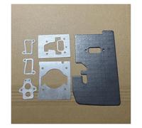 UYTGFO Fit for Kawasaki TJ53 KBL53A KBH53 Brush Cutter Crankshaft Carburetor Muffler Cylinder Insulator Carb Intake M-a-n-i-f-o-l-d TJ53E Gasket