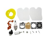 UYTGFO Fit for McCulloch CS340 CS380 Chainsaw Gas Line Primer Bulb Spark Plug Set Replacement Spare Part Service Carb Kit Air Fuel Filter