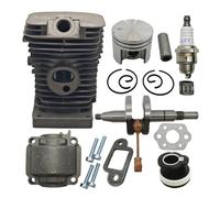 UYTGFO Fit for MS180 MS 180 018 Gas Chainsaw Quick Replace Spare Parts Бензопила 38mm Engine Motor Cylinder Piston Crankshaft Kits(Cylinder Set)