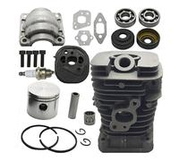 UYTGFO Fit for Poulan PP220 PP221 PP260 1950 2150 2250 2450 2550 SM4018 Chainsaw 41mm Nikasil Cylinder Piston Crank Bearing Seal Gasket Kit