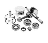 UYTGFO Fit for S-T-I-H-L 038 MS381 Chainsaw Replacement Part MS380 Crankshaft Crank Shaft Ball Bearing Oil Seal 52mm Piston Ring Gasket Kit