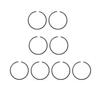 UYTGFO Fit for S-t-i-h-l FS45 FS75 FS80 FS85 BG45 BG46 BG55 BG65 BG75 BG85 34mm X 1.5mm Trimmer Spare Part 8pcs Piston Rings