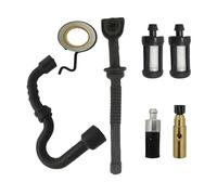 UYTGFO Fit for S-T-I-H-L MS 180 170 MS180 MS170 017 018 Chainsaw Parts Garden Tools Oil Pump Worm Gear Fuel Oil Hose Line Filter Kit