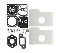 UYTGFO Fit for S-t-i-h-l MS180 018 MS170 017 MS 180 170 Chainsaw Spare Tool Part Air Filter Carb Muffler Gasket Carburetor Repair Rebuild Kit