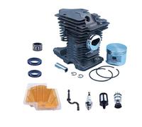 UYTGFO Fit for S-t-i-h-l MS270 MS280 MS280C MS 270 280 Chainsaw Replace Part # 1133 020 1203 46mm Nikasil Plated Cylinder Piston Ring Kit