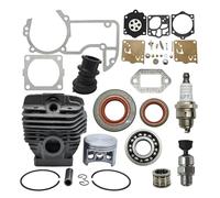 UYTGFO Fit for S-t-i-h-l MS660 MS 660 066 Big Bore 2-Stroke Petrol Chainsaw Spare Parts Replacement 56mm Diameter Cylinder Piston Assembly