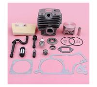 UYTGFO Fit for S-t-i-h-l TS410 TS420 TS 410 420 Cut-Off Saw 4238 020 1202 Spark Decompression Valve 50mm Cylinder Piston Gaskets Oil Seal Kit