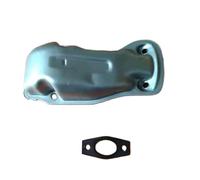 UYTGFO Fit FOR ZENOAH GZ3500T HUSQVARNA REDMAX JONSERED PARTNER 35.2CC 2HP CHAINSAWS ORIGINAL T435 EXHAUST MUFFLER 577742001 521792001(Muffler And Gasket)