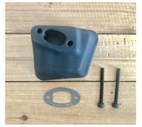 UYTGFO Fit for ZENOAH Type G2500 More 2500 25cc YD25 Top Handle Pruner Chainsaw TOPSUN STIGA GGP Alpina MAC Silencer Exhaust Muffler