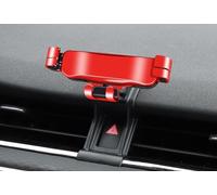 UYTKTN Car Phone Holder for Land Rover Range Rover Evoque 2020-2023, 360° Rotation Adjustable Non-Slip Car Phone Holder Multifunctional Mobile Phone Bases, C Red