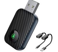 UYTKTN Wireless CarPlay Adapter for Jaguar F Type XE XF I Pace F Pace E Pace XJ S Type X Type XK XK8, Plug & Play Fast Auto-Connect, Upgrade from Wired CarPlay to Wireless 2-in-1Wireless Converter