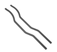 UYTRECH For Axial For SCX10 II 90046 90047 1/10 Carbon Fibre Chassis Frame Rails Chassis Rail Set RC Crawler For Racing Upgrades Parts RC Frame Components