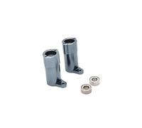 UYTRECH RC Crawlers Spare For FMS FCX24M For Camel Cup D90 D110 For Defender 1/24 First For Range For Rover Found RC Metal Rear Wheel For Seat Parts(Gray)