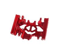 UYTRECH RC Crawlers Spare For TRX4 For Defender For Bronco For Blazer G500 1/10 Aluminum Gearbox Mount Base For Chassis Skid Plate RC Crawler Car Upgrade(Red)