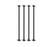 UYTRECH Rc Drive Shaft Parts For HSP 53633 538104 51805 51806 1/10 100mm 101mm For Universal Front Rear Driven Shaft Dogbone RC Car For Buggy Parts(Black,4PCS)