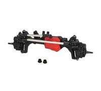 UYTRECH RC Front Rear Axles Set For TRX-4 1/10 RC Crawler Car Upgrade Complete Front Rear Straight Portal Axle Upgrade Accessories Black(Front)
