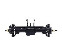 UYTRECH RC Front Rear Axles Set For TRX4-M For Defender For Bronco 1/18 CNC Aluminum Front Rear Complete Axle Set RC Crawler Car Upgrade Parts(Black,Front)