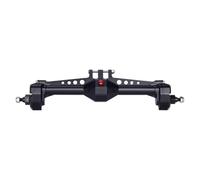 UYTRECH RC Front Rear Axles Set For Vanquish VS4-10 1/10 RC Crawler For Axial Parts CNC Machining High Strength Aluminum Front And Rear Portal Axle Complete Set(Black,Rear Axle)