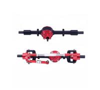 UYTRECH RC Front Rear Axles Set For WPL C14 C24 C34 C44 B14 B24 4WD 6WD 1/16 Metal Gear Axle Front Rear Bridge Axle RC Truck Car Upgrade Parts(Black,Set)