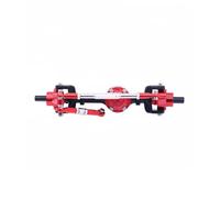 UYTRECH RC Front Rear Axles Set For WPL C14 C24 C34 C44 B14 B24 4WD 6WD 1/16 Metal Gear Axle Front Rear Bridge Axle RC Truck Car Upgrade Parts(Black,Front)