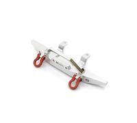 UYTRECH RC Repair Parts For MN For MN98 D90 D91 D96 99S 1/12 Metal Front Bumper Remote Control Car Upgrade Modification Replacements Parts(Silver)