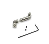 UYTRECH RC Repair Parts For WPL D12 C14 C24 C34 B14 B16 B26 For HengLong For FeiYu For JJRC For MN Metal Drive Shaft RC Car Upgrade Repairs Parts(White)