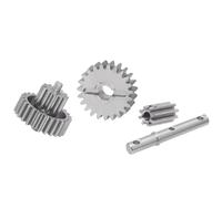 UYTRECH RC Toys DIY Spare For D90 For SCX10 1/10 Stainless Steel 1:6.9 1:10.54 Gear Ratio Gearbox Gear Set Low/High Speed Transmission Gears RC Crawler(Size1)