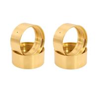 UYTRECH RC Toys DIY Spare For SCX10 II 90046 D90 For TRX4 For Element For Enduro 1/10 95g/PCS Brass 1.9 Inch Beadlock Wheel Weights Internal Clamp Rings RC Crawler(Brass,4pcs)