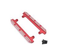 UYTRECH RC Toys DIY Spare For Suzuki For Jimny 1/16 Metal Side Pedal Sliders Upgrade Replacement Repair Accessories RC Crawler Car Parts(Red)